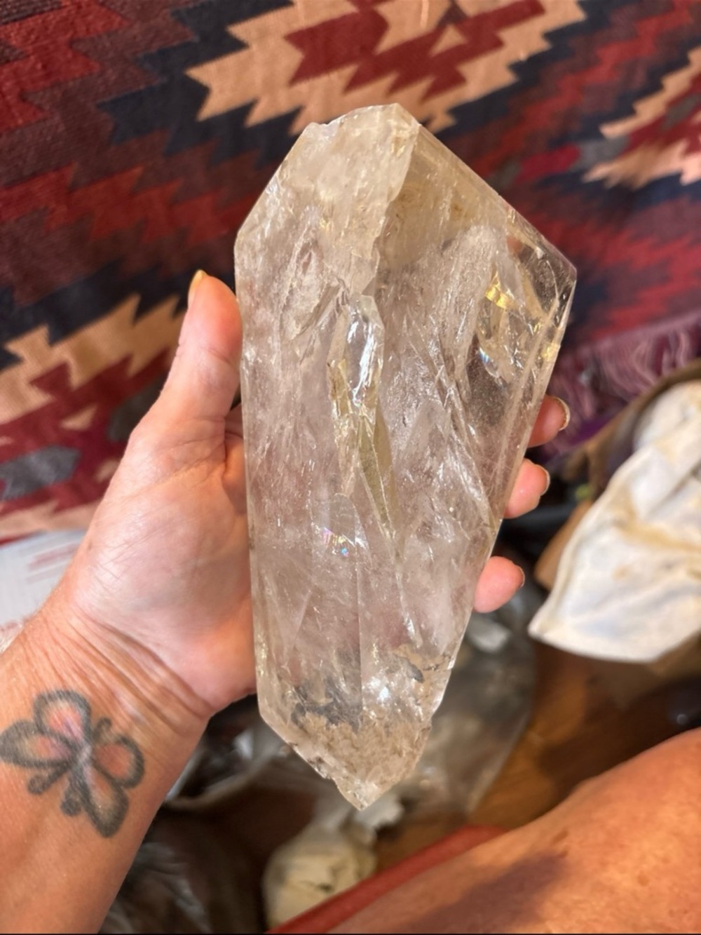 Clear Quartz Crystal - Large Natural